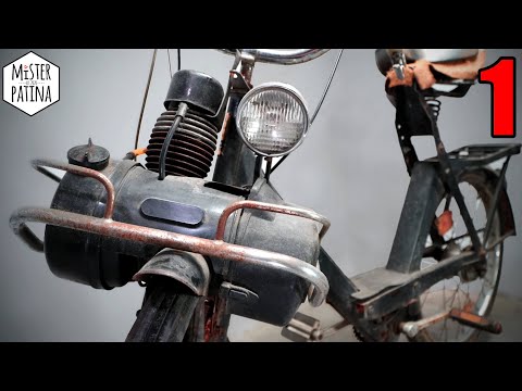 Видео: 55-летний мопед «Solex» — реставрация | Часть 1 из 2