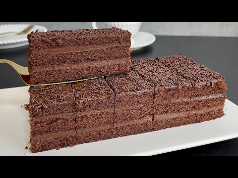 Видео: Невозможно устоять 🤎 Лучший мягкий и тягучий шоколадный торт! 😍