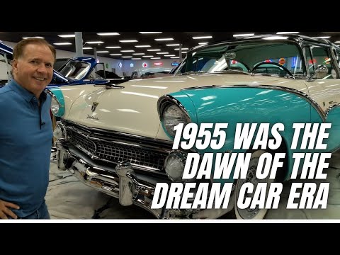 Видео: Когда Ford стал гламурным: Fairlane 1955 года