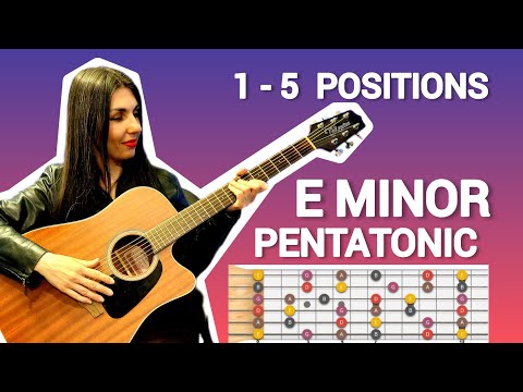 Видео: Пентатоника - Шаг к импровизации PENTATONIC E MINOR - ALL POSITIONS