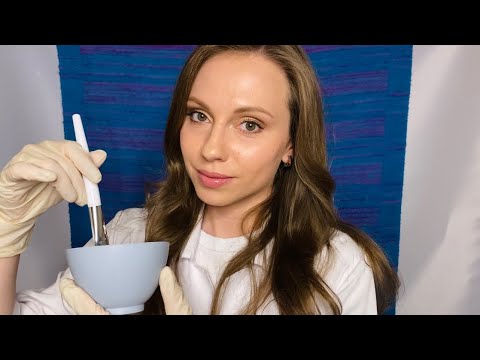 Видео: АСМР Косметолог • Удаление черных точек • Ролевая игра • ASMR Cosmetologist • Role play
