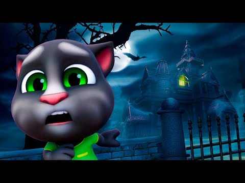 Видео: Говорящий Том  👻  Паранормальные явления  👻  KEDOO мультики для детей