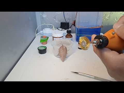 Видео: Гальванопластика. Патинирование, механическая обработка и конечный результат.