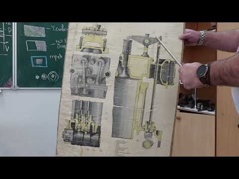 Видео: 522. ГРМ- газораспределительный механизм цилиндровой крышки.