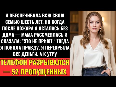 Видео: 6 Лет Я Кормила Семью — А Мама Рассмеялась, Когда Я Осталась Без Дома. Потом Было 52 Звонка