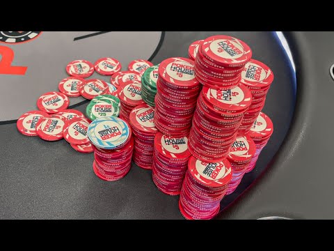 Видео: Мой самый крупный выигрыш в моей жизни!! 2500 долларов за 1/2 | POKER VLOG #14