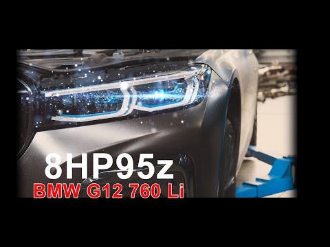 Видео: Сожгли новую коробку // 8HP95Z  // на рестайлинговой семерке // G12 760 Li //