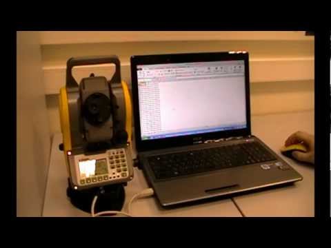 Видео: Учимся загружать координаты на тахеометр