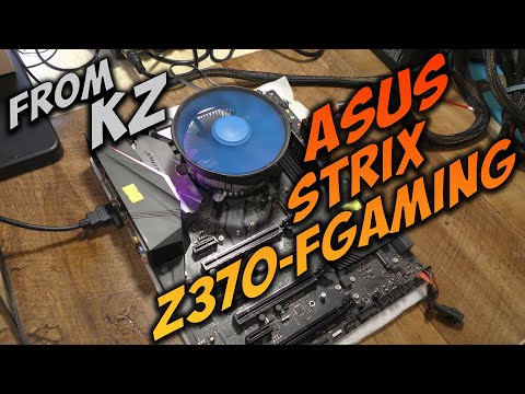 Видео: Asus Strix z370-F Gaming, НЕ включается, горит светодиод CPU. Замена хаба.