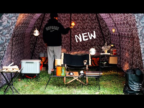 Видео: Наконец-то купил! Первый запуск нового оборудования. Соло кемпинг.