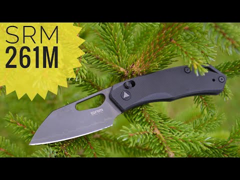Видео: нож SRM CUB 261M-GB2 обзор + разборка