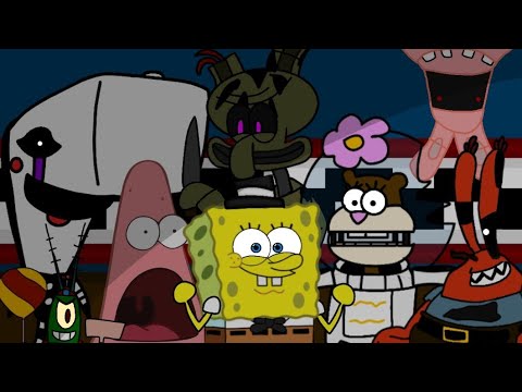 Видео: Five Nights At Spongebob's The Movie (анимация fnaf)