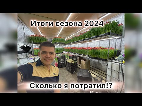 Видео: Сколько я потратил на тюльпаны!?!? /// ИТОГИ СЕЗОНА 2024