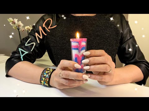 Видео: НЕЖНО СОБИРАЮ СВЕЧИ, звук камина, тихий голос / ASMR, CANDLES, soft spoken