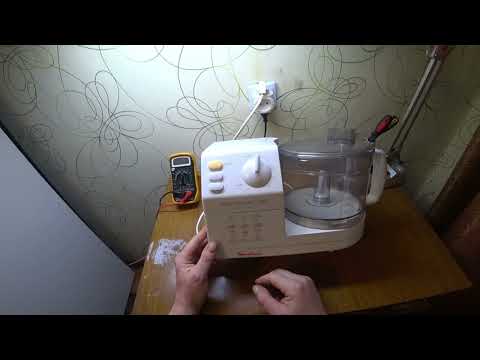 Видео: Кухонный комбайн Moulinex 580  не включается