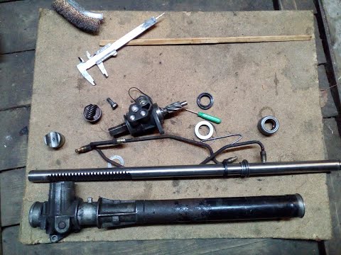Видео: ремонт рулевой рейки ч 2