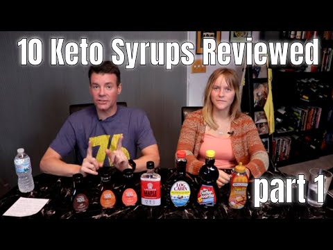 Видео: Обзор сиропа без сахара, часть 1 — кето, низкоуглеводная диета