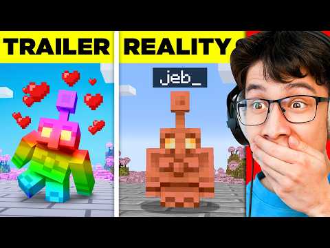 Видео: Трейлер Minecraft против реальности, которую вы не сможете развидеть!