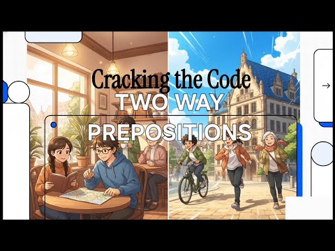 Видео: Немецкий А2 | Двусторонние предлоги (Wechselpräpositionen) стали проще