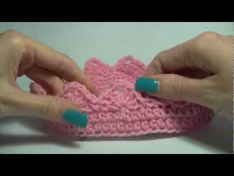 Видео: Мастер-класс по вязанию крючком короны и тиары