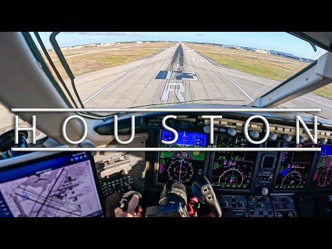 Видео: Посадка в Хьюстон Хобби | Challenger 350