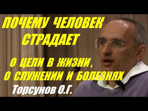 Видео: Почему человек страдает. О цели в жизни, о служении и болезнях.  Торсунов О.Г.