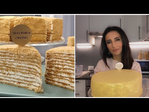 Видео: Մեղրով Տորթ!!! Սպասված բաղադրատոմս! Торт Медовик!! Самый вкусный домашний торт! medovik #медовик