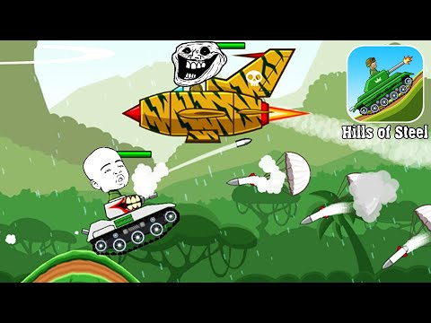 Видео: Hills of Steel Funny moments - Это же САМЫЙ МОЩНЫЙ ТАНК. Прохождение игры Часть 35 (андроид, айос)