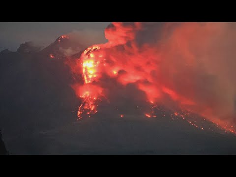 Видео: ИЗВЕРЖЕНИЕ ШИВЕЛУЧА   | Новости Камчатки | Масс Медиа