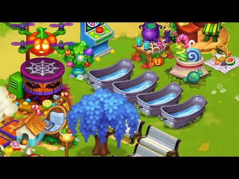 Видео: Farmington покупаем декорации и повышаем репутацию/будни на ферме день 12