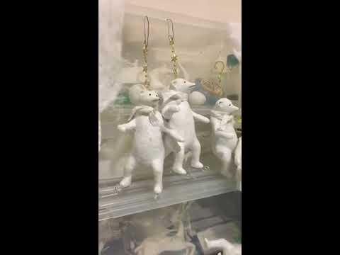 Видео: фрагмент Мастер класса по созданию Игрушки из ваты Лены Золотовой