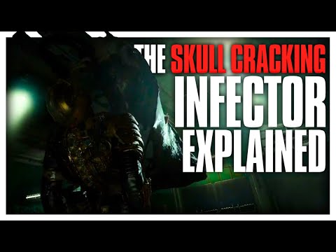Видео: Инфекция некроморфа, вызывающая растрескивание черепа. Объяснение