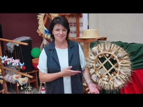 Видео: Республиканский конкурс «Открываем Беларусь». Ельский районный центр ремёсел (соломка)