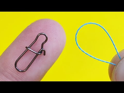 Видео: Рыболовный узел НА ВСЕ СЛУЧАИ жизни. Универсальный узел который привяжет любую снасть. 4k