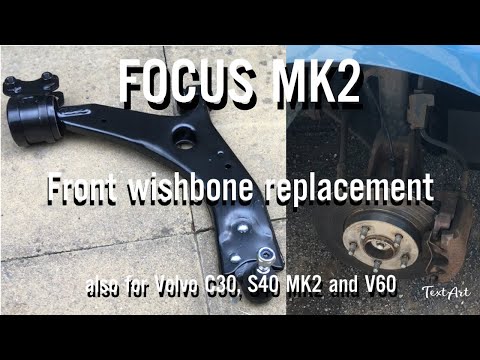 Видео: Замена переднего нижнего поперечного рычага Focus MK2