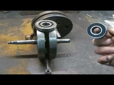Видео: ремонт коленвала Минск,ИЖ  о монтаже и о центровке