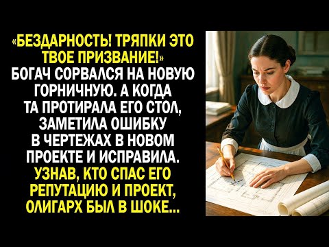 Видео: «Бездарность! Тряпки это твое призвание!» Богач СОРВАЛСЯ на новую горничную. А когда та исправила...