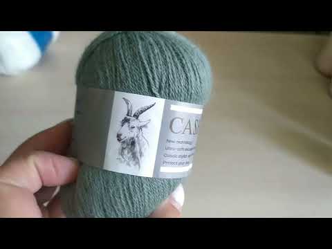 Видео: обзор пряжи.Моя любимая норка.Кашемир