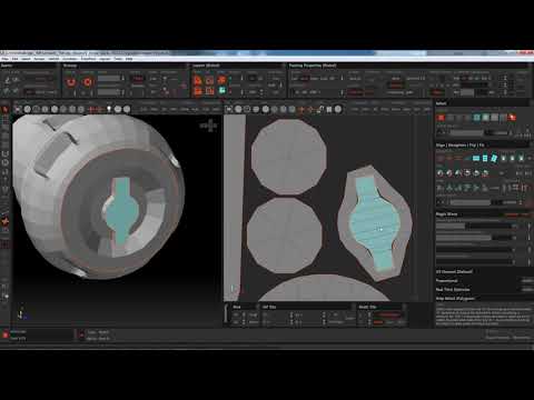 Видео: RizomUV Virtual Spaces - Практика (p.2)