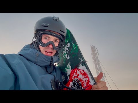 Видео: Мой первый день катания на сноуборде (это слишком легко…)