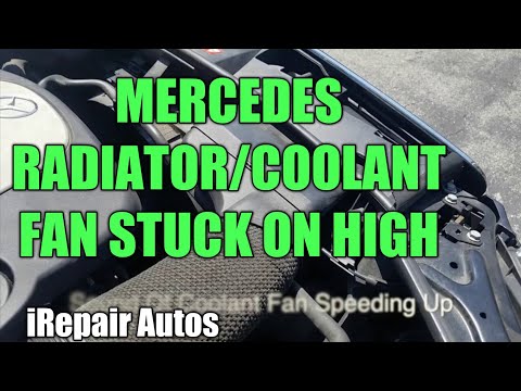 Видео: Вентилятор охлаждения Mercedes всегда включен, часть 1 | Сделай сам | iRepair Autos