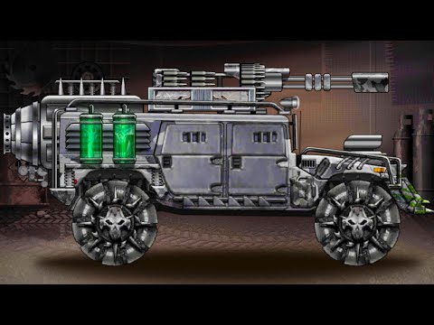 Видео: ЭВАКУАТОР и ВНЕДОРОЖНИК Zombie Hill Racing #7 Игра Лучше чем Earn to Die на Машинки Кида