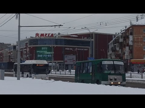 Видео: транспорт Екатеринбурга 31 января 2024