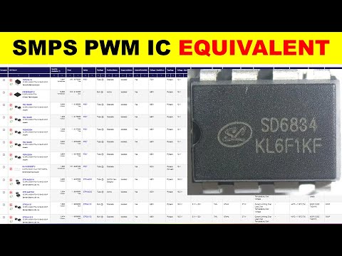 Видео: Как найти эквивалент для любой микросхемы SMPS PWM