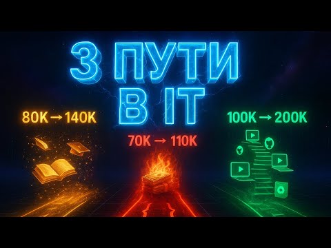 Видео: Три друга выбрали разные пути в IT. Какой Результат?