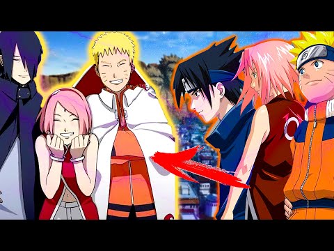 Видео: Маленькие НАРУТО, САСКЕ и САКУРА Попали В БУДУЩЕЕ К Боруто В Аниме БОРУТО