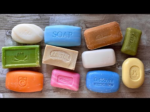 Видео: ASMR Soap cutting | Soap Carving|Резка мыла  | ASMR