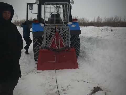 Видео: Лесозаготовка - Декабрь 2023. Трелевочная лебедка Taifun в работе.