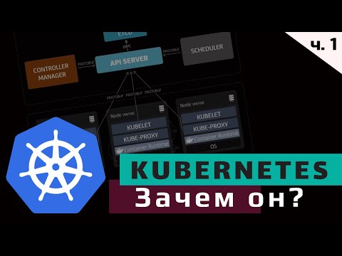 Видео: Kubernetes #1. Что это и зачем? Архитектура и компоненты ч. 1