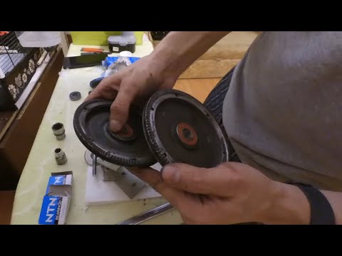 Видео: замена подшипников на Speedway mini 4